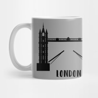 Tower Bridge in London, England Mug